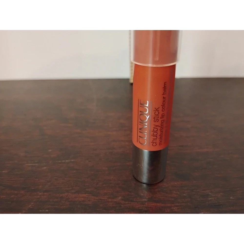 Clinique Chubby Stick Moisturizing Lip Colour Balm Crayon Travel Size 0.04oz